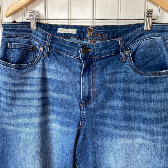 Kut From The Kloth Carrie Boyfriend Mid Rise Denim Blue Jeans Sz 16 - Picture 4 of 11